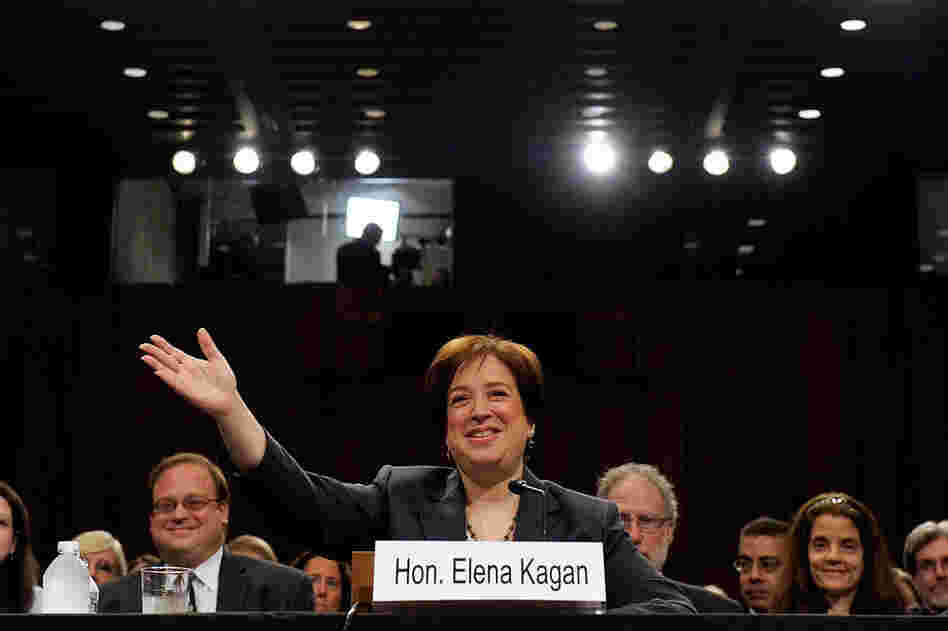 U.S. Supreme Court nominee Elena  Kagan testifies during her confirmation hearings before the Senate Judiciary Committee on Capitol Hill, June 29. Kagan is President Obama's second Supreme Court nominee since taking office. 