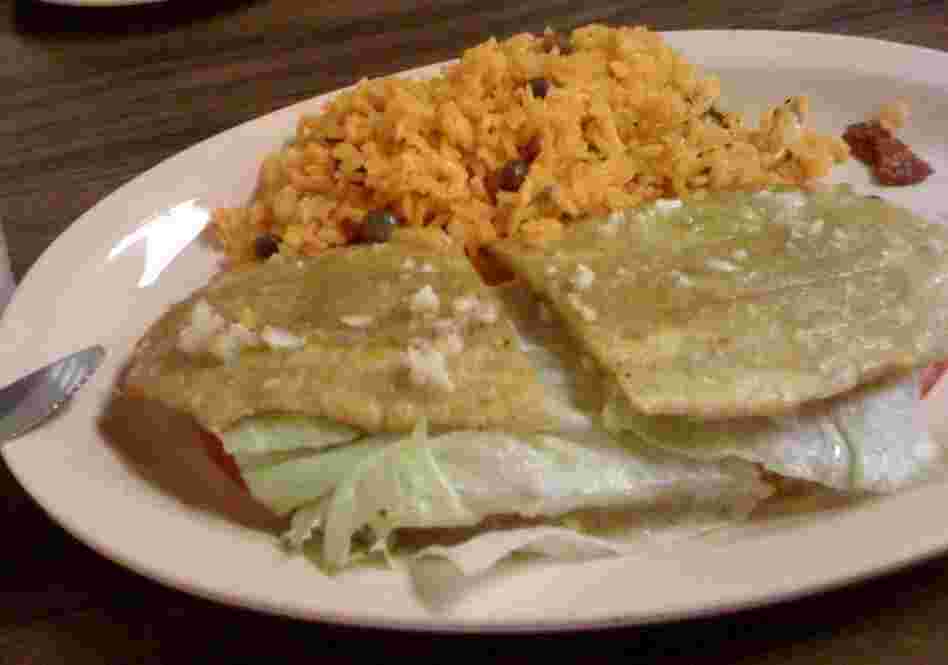 Image of jibarito. 