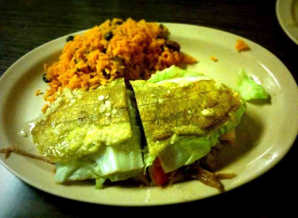 Image of pork jibarito Image of pork jibarito