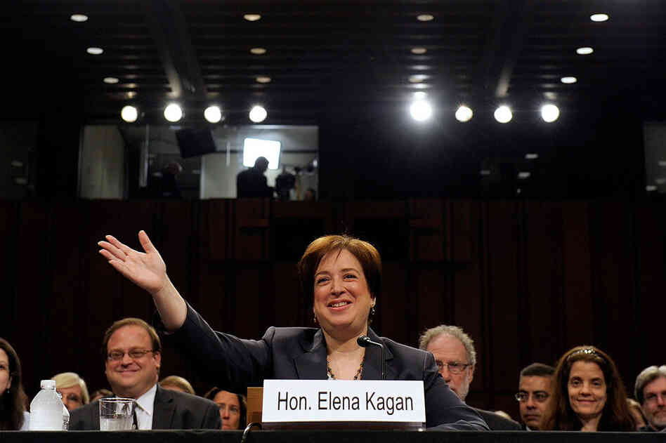 U.S. Supreme Court nominee Elena  Kagan testifies during her confirmation hearings before the Senate Judiciary Committee on Capitol Hill, June 29. Kagan is President Obama's second Supreme Court nominee since taking office. 