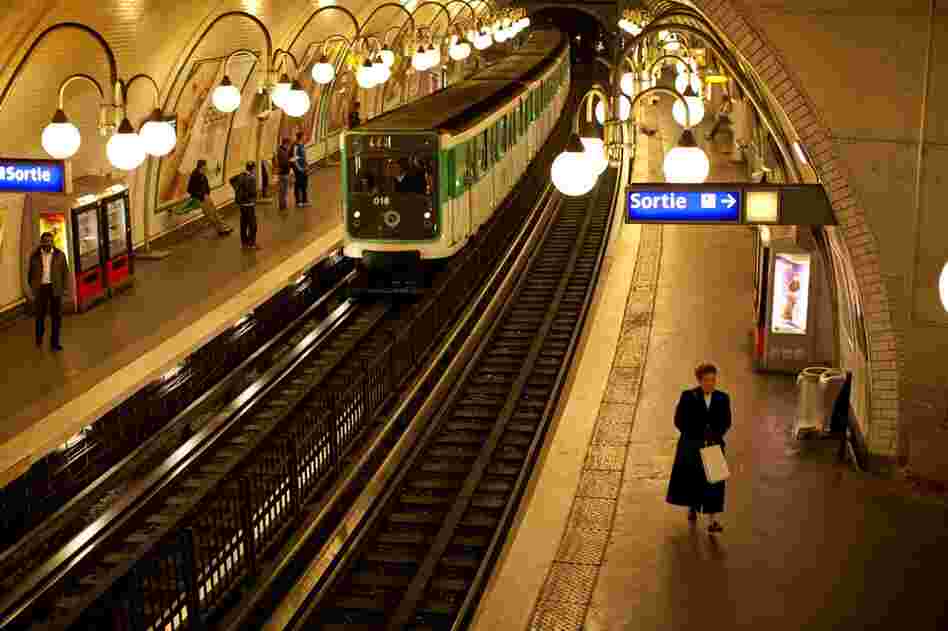 The Cite Metro station on Ile de la Cite serves monuments such as the Notre-Dame de Paris, and crosses under the Seine on both sides. The Paris metro is the second busiest in the world after Moscow.