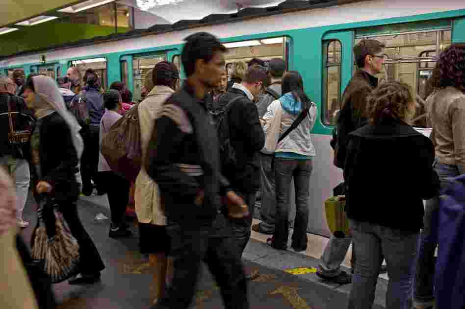 The metro, containing more than 300 stations, carries more than four million riders a day.