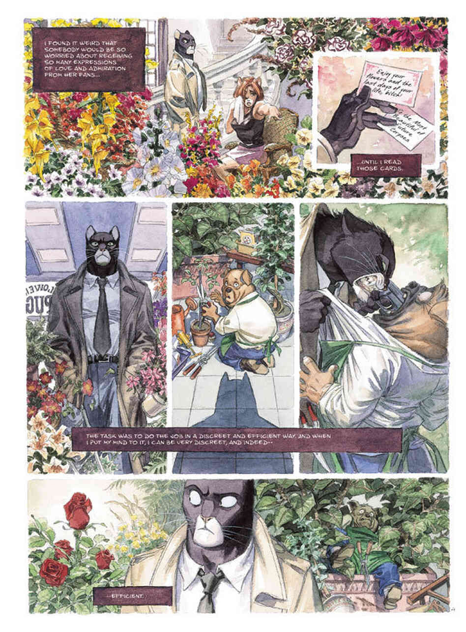 a page from Blacksad a page from Blacksad