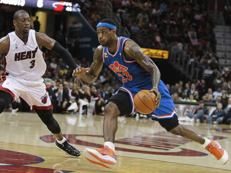 Lebron James, Dwyane Wade Lebron James, Dwyane Wade