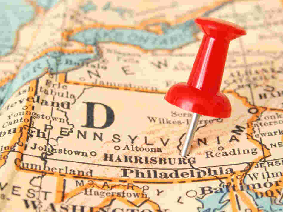 Map of Pennsylvania Map of Pennsylvania