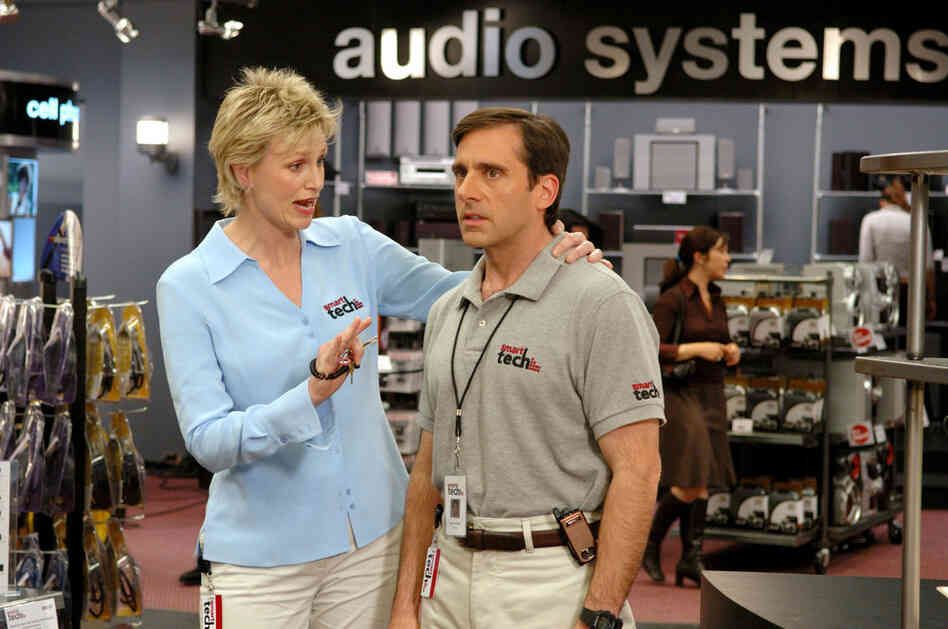 Fortunately, gender-switching in the movies doesn't always have to be a deadly serious business. Funnywoman Jane Lynch took a part originally intended for a man in The 40-Year-Old Virgin and transformed the character from just another bro into an insightful mentor with lascivious intentions — who helps Steve Carell's protagonist find himself professionally as well as sexually. (Suzanne H...