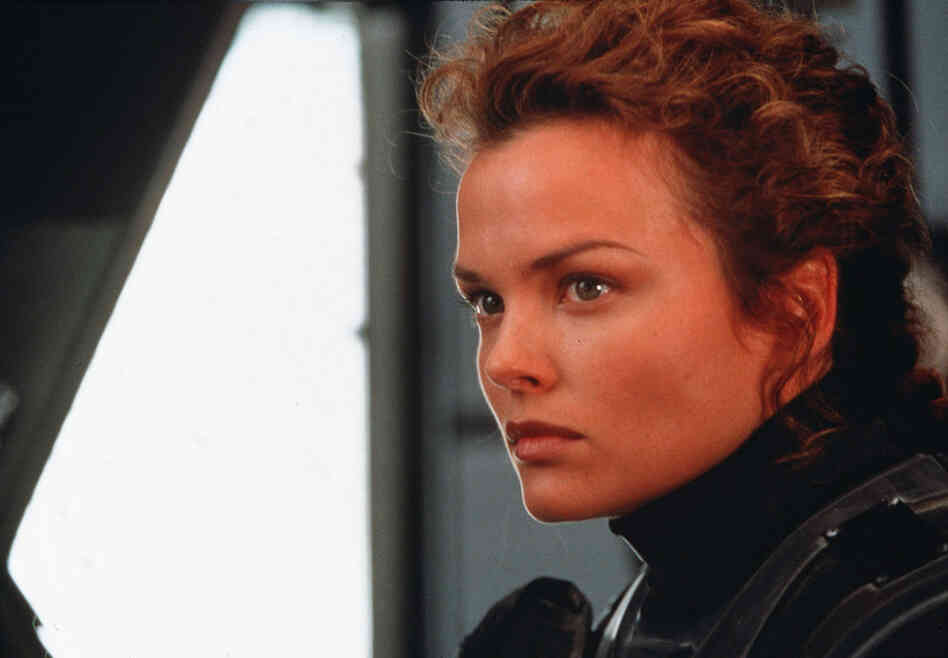 There are some exceptions: In the world of Starship Troopers, being female is a strength, and not just because it means a hero (Dina Meyer as Dizzy Flores) can tap her maternal instincts when she needs to fight. Women "make better pilots than men do; their reactions are faster and they can tolerate more [disruption in gravity]. They can get in faster, get out faster, and thereby improve ...