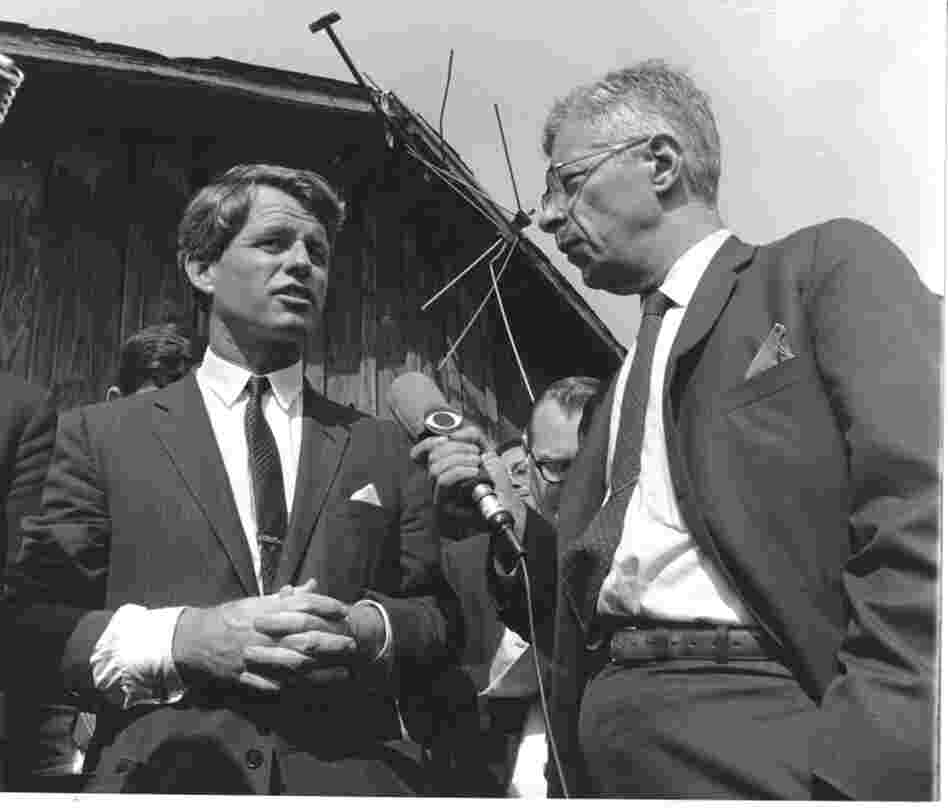 Schorr covers a visit by Sen. Robert Kennedy to the poverty-stricken Mississippi Delta in 1967.