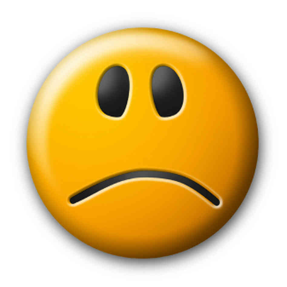 frowny face frowny face