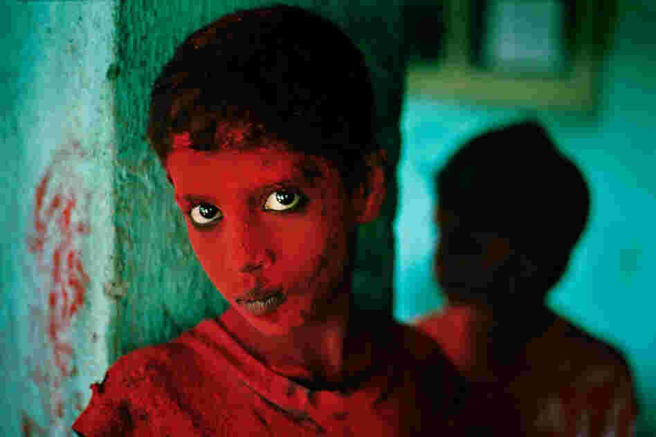 Painted Boy, Bombay, India, 1996