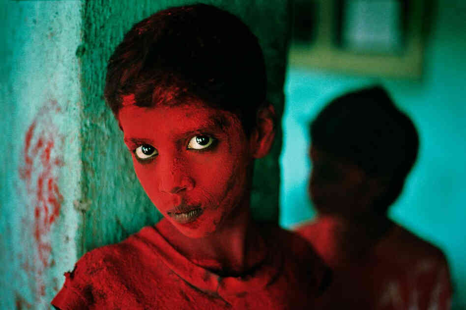 Painted Boy, Bombay, India, 1996