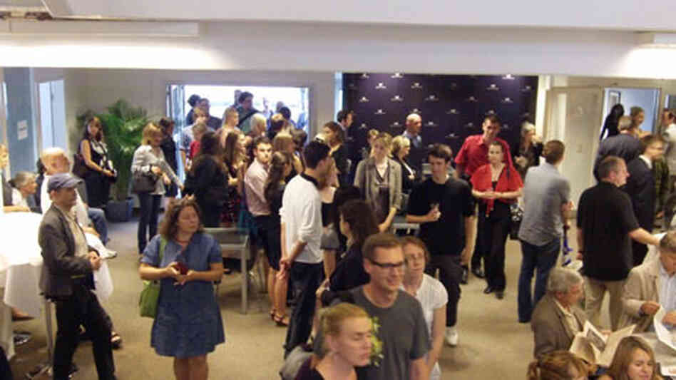 Folks gather for the NPR FM Berlin Event at the ICD Folks gather for the NPR FM Berlin Event at the ICD