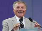 US Congressman Tom Tancredo smiles as he US Congressman Tom Tancredo smiles as he
