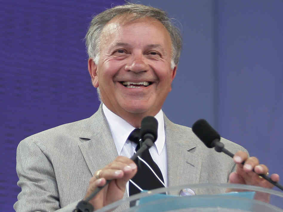 US Congressman Tom Tancredo smiles as he US Congressman Tom Tancredo smiles as he