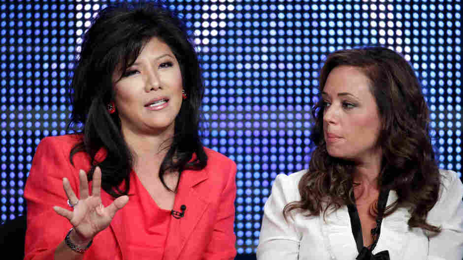2010 Summer TCA Tour - Day 1, Julie Chen and Leah Remini 2010 Summer TCA Tour - Day 1, Julie Chen and Leah Remini