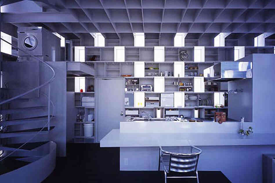 Interior of "Cell Brick."