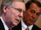 Senate Minority Leader Mitch McConnell, left, and House Minority Leader John Boehner. Senate Minority Leader Mitch McConnell, left, and House Minority Leader John Boehner.