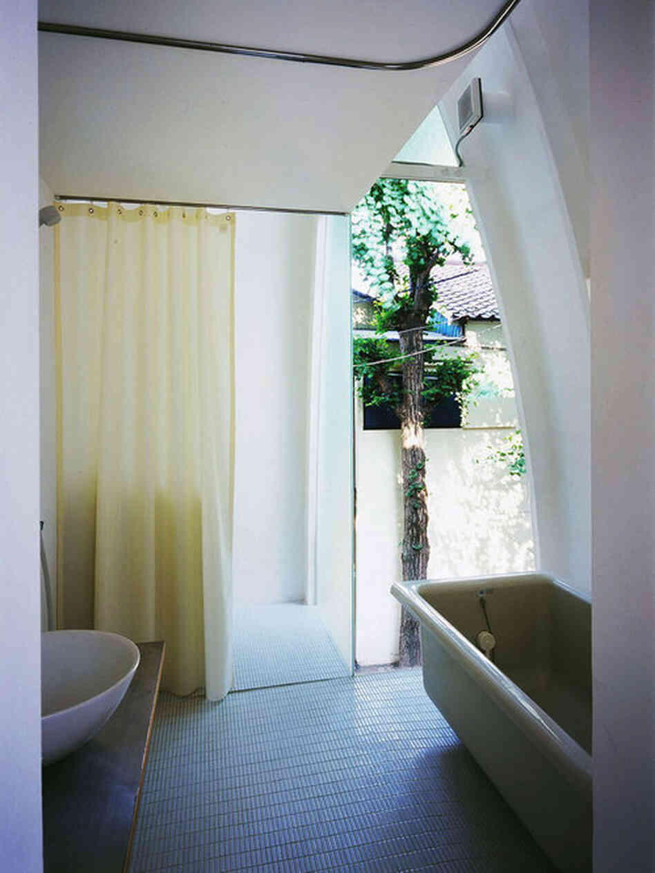 Bathroom in "Penguin House."