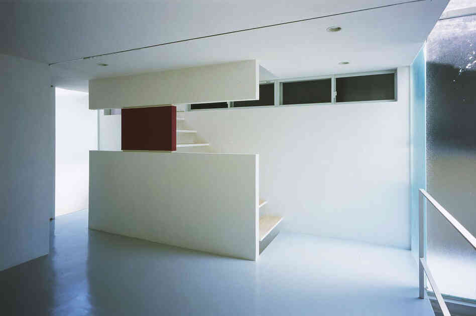 Interior of "Penguin House."