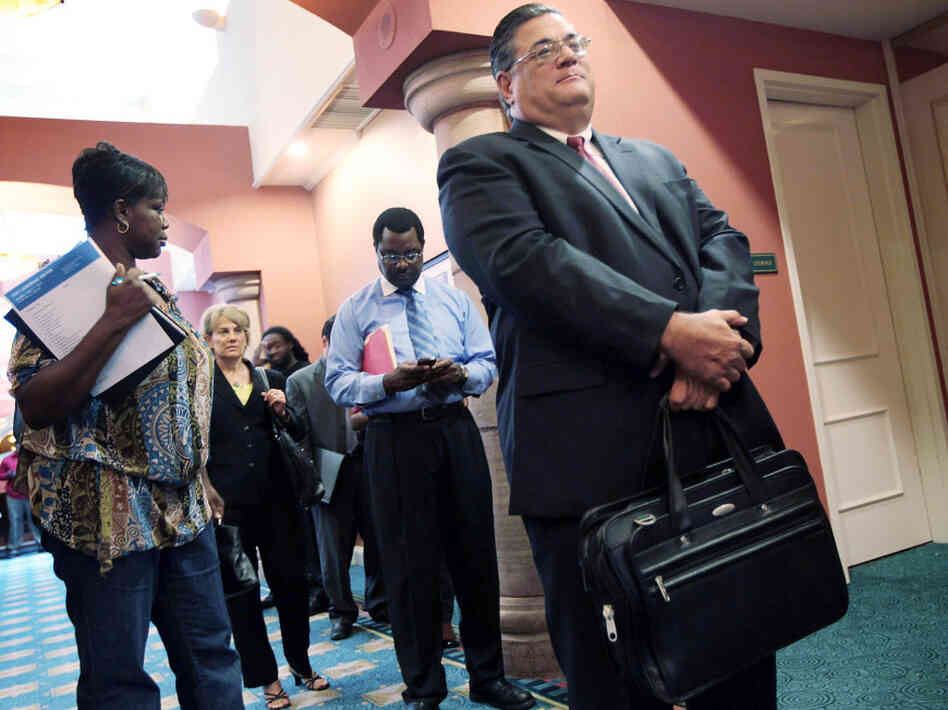 Fort Lauderdale jobs fair. Aug. 2, 2010. Fort Lauderdale jobs fair. Aug. 2, 2010.