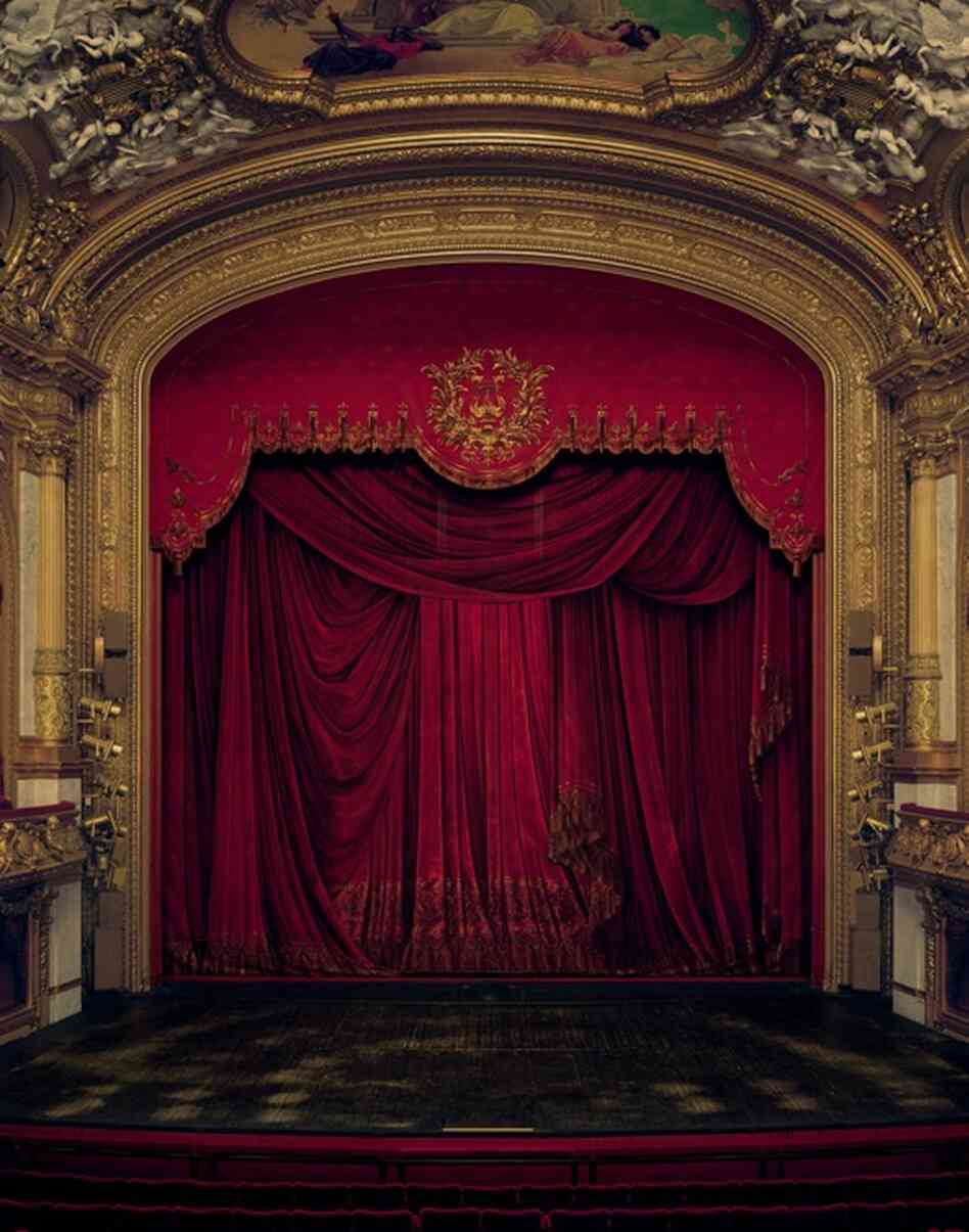 Curtain, Royal Swedish Opera, Stockholm, Sweden, 2008