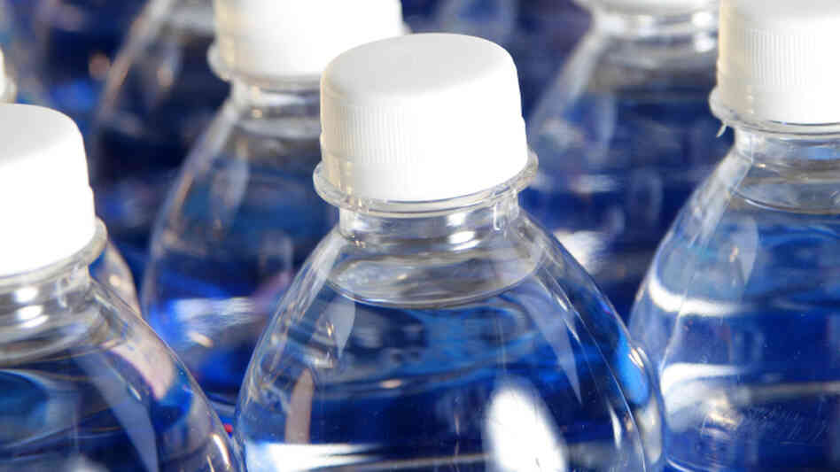 bottles of water bottles of water