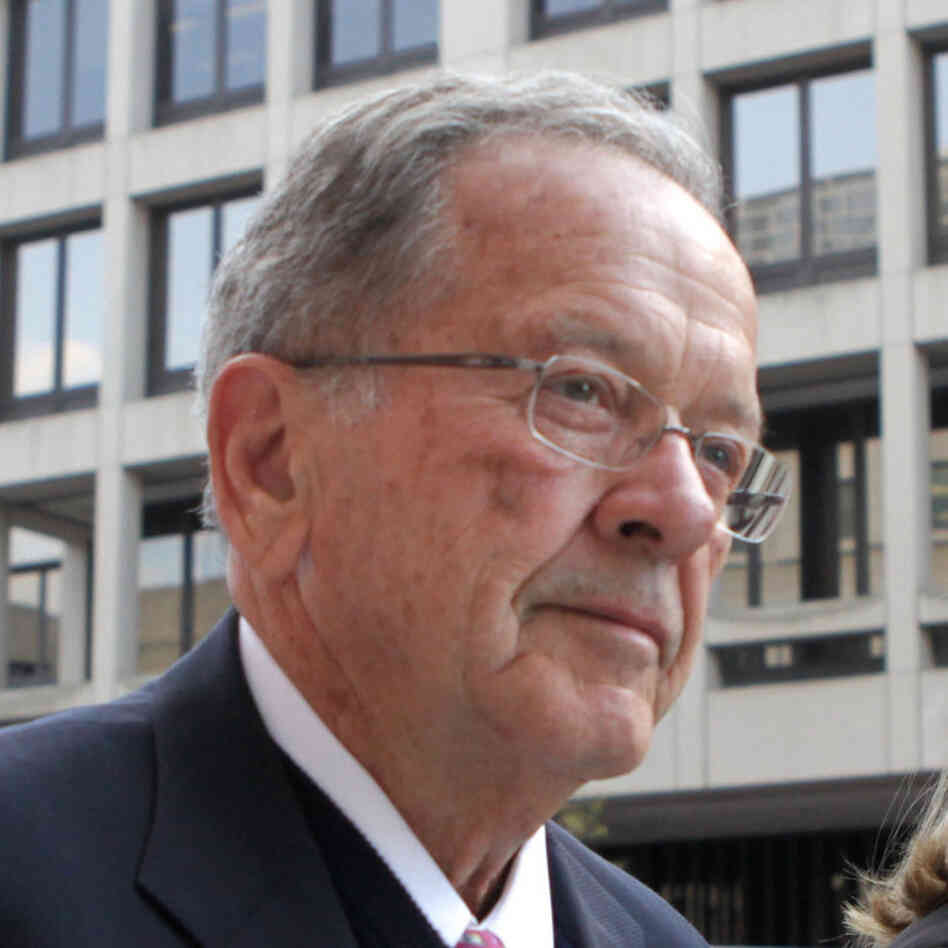 Ted Stevens at the Federal Courthouse in Washington, April 7, 2009. Ted Stevens at the Federal Courthouse in Washington, April 7, 2009.