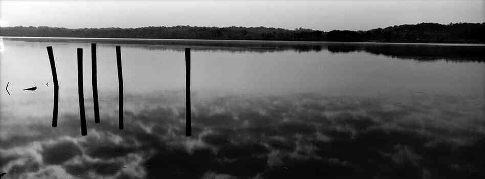 The Ohio River in the early morning.