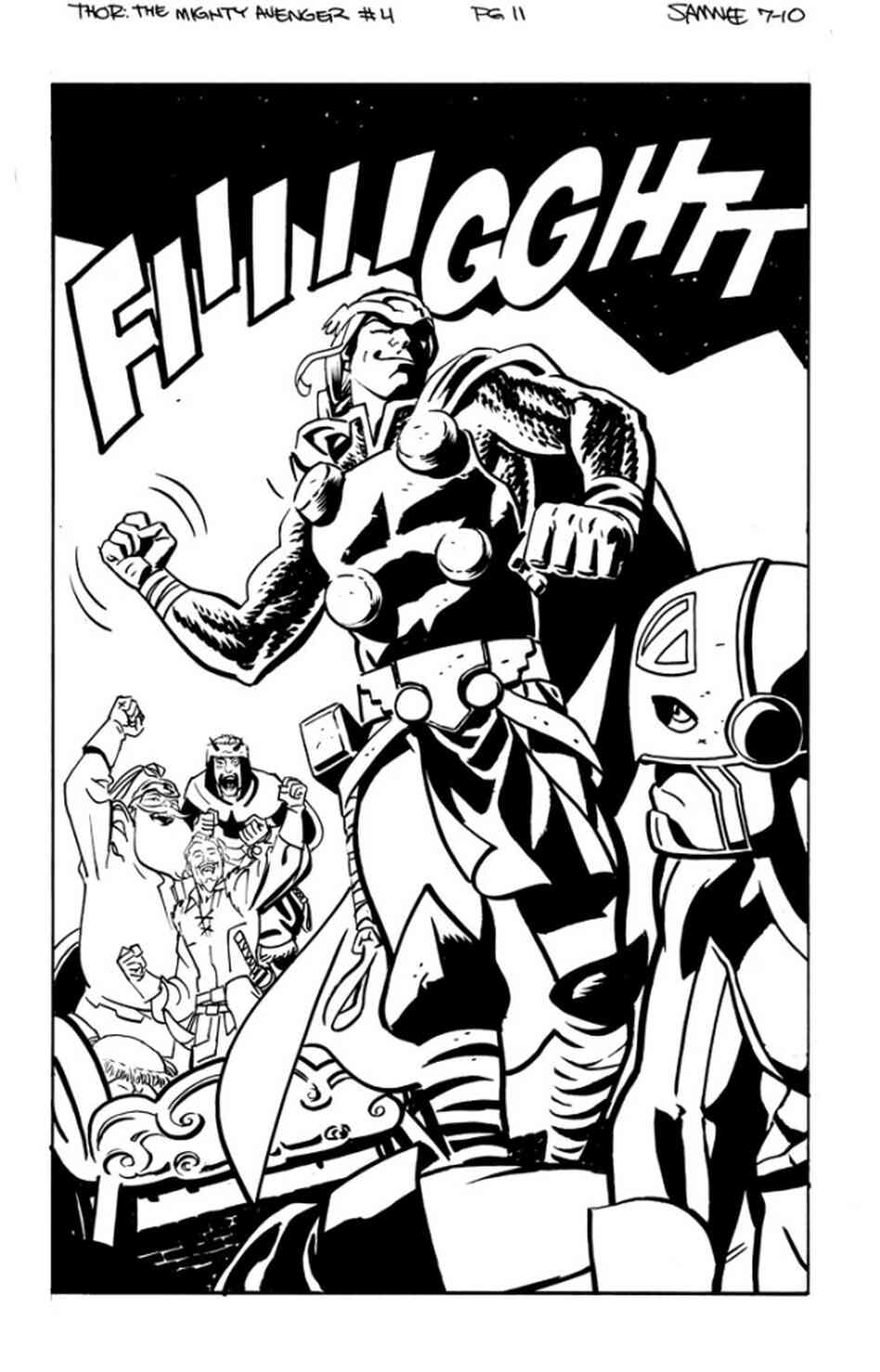 Thor sketches Thor sketches