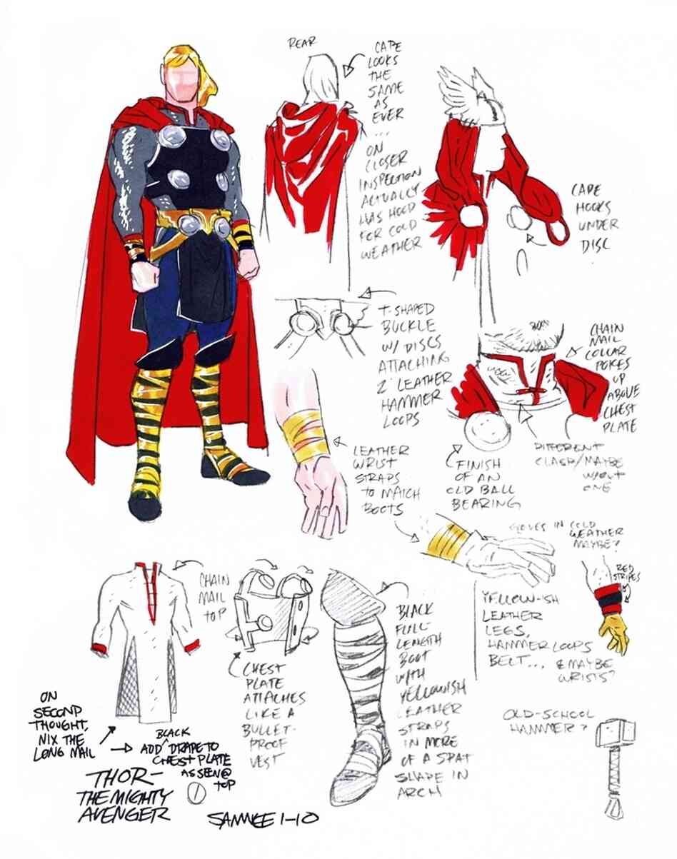 Sketches of Thor Sketches of Thor