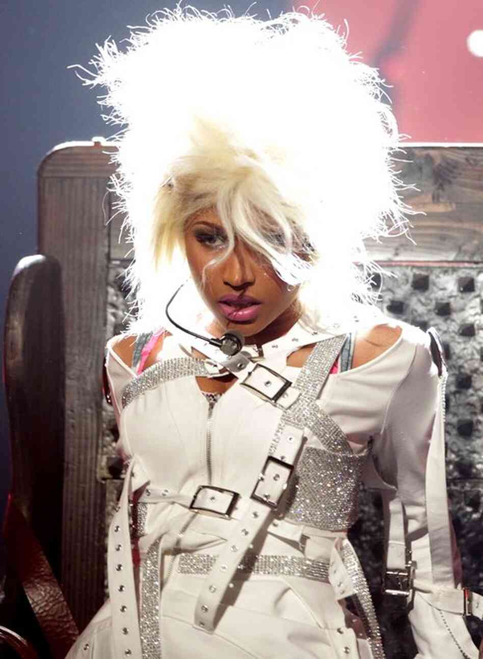 Nicki the Harajuku Barbie onstage during the 2010 BET Awards June 27, 2010. 