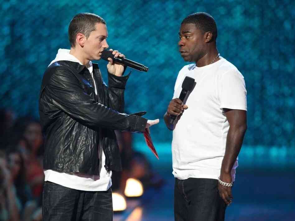 Eminem and Tracy Morgan Eminem and Tracy Morgan