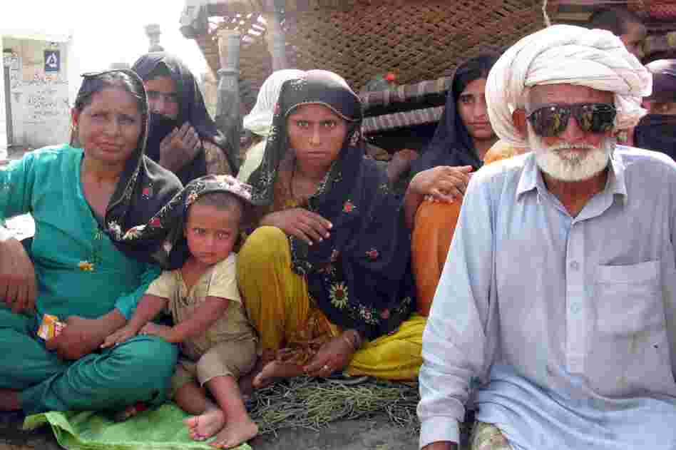 Allah Yar Khan piled his family and all his belongings on the back of a truck in an attempt to return home.  Khan doesn't know what he'll find, but like thousands, he's braving dangerous roads where trucks routinely overturn.