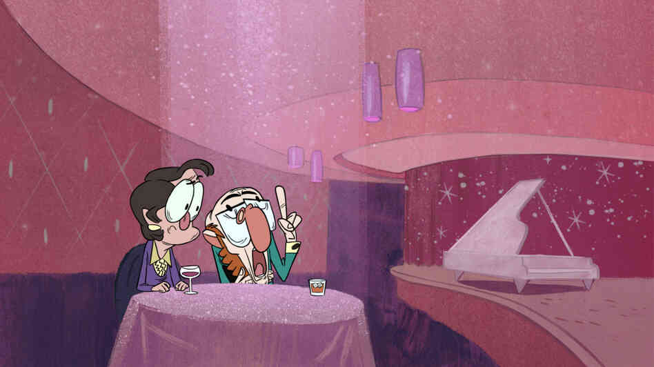 A still from the short animated film Danny & Annie A still from the short animated film Danny & Annie