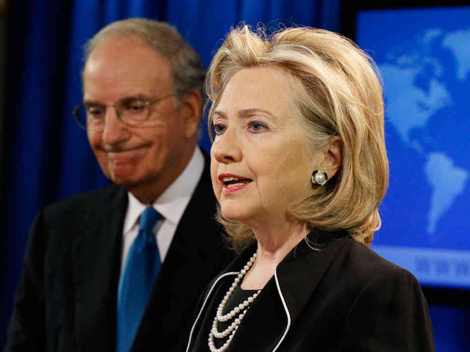 George Mitchell Hillary Clinton George Mitchell Hillary Clinton
