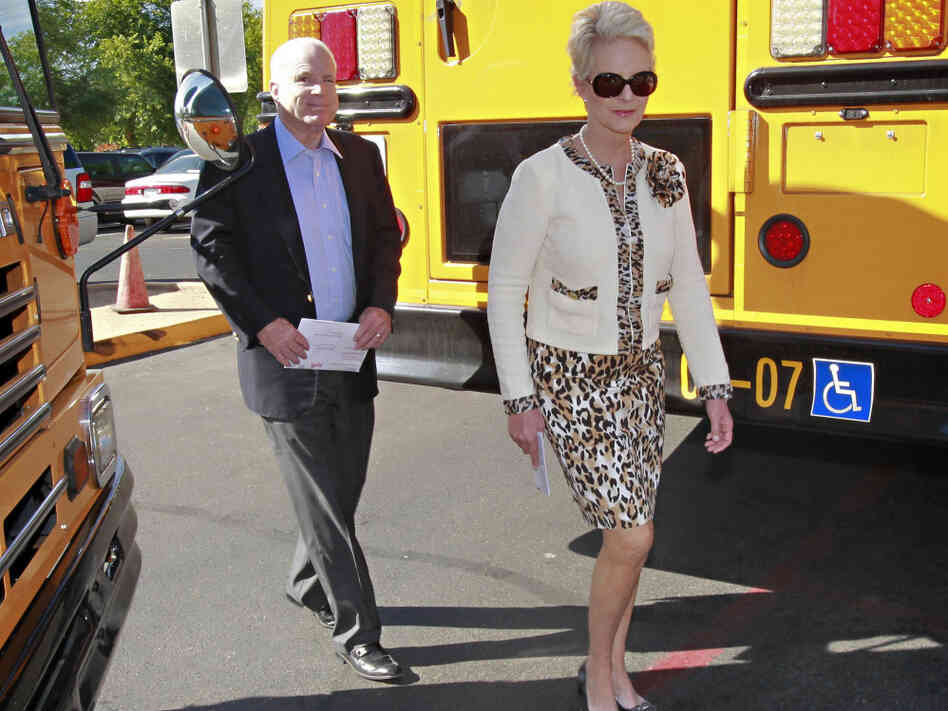 John McCain, CIndy McCain John McCain, CIndy McCain