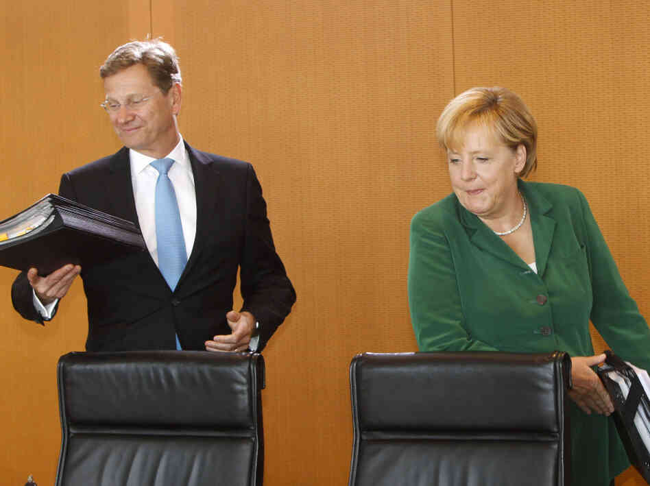 Angela Merkel, Guido Westerwelle Angela Merkel, Guido Westerwelle