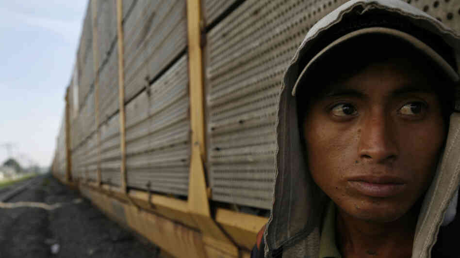 A migrant from Honduras A migrant from Honduras