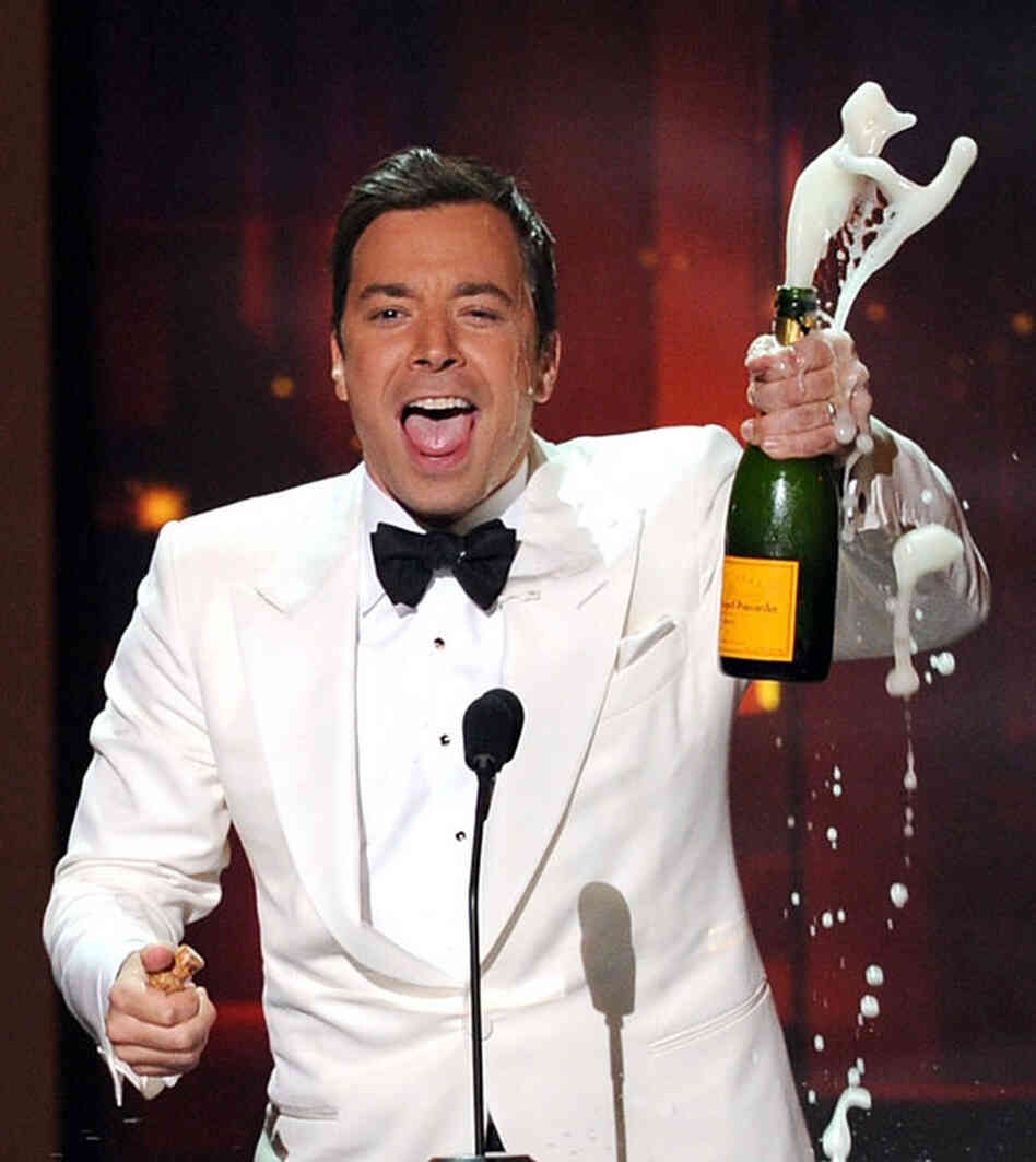 Host Jimmy Fallon speaks onstage at the 62nd Annual Primetime Emmy Awards 
