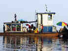 barge Congo River barge Congo River