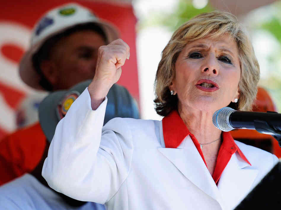 Sen. Barbara Boxer, D-Calif., on Aug. 13 in Los Angeles. Sen. Barbara Boxer, D-Calif., on Aug. 13 in Los Angeles.
