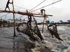fishermen Kensington Falls Congo River fishermen Kensington Falls Congo River