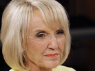Arizona Gov. Jan Brewer during a televised debate, Sept. 1, 2010. Arizona Gov. Jan Brewer during a televised debate, Sept. 1, 2010.