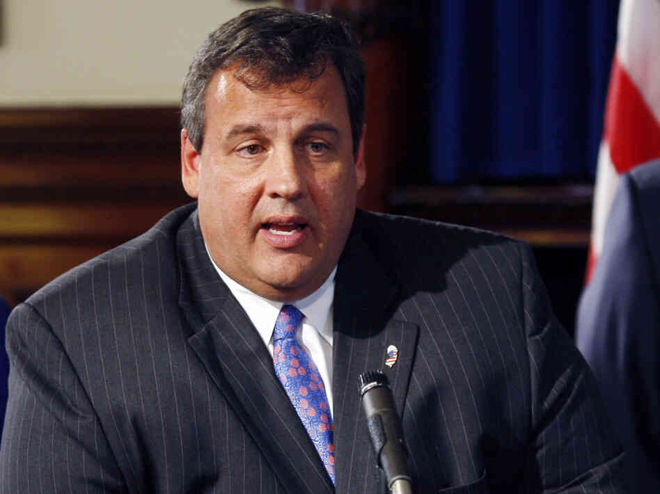 New Jersey Gov. Chris Christie. New Jersey Gov. Chris Christie.