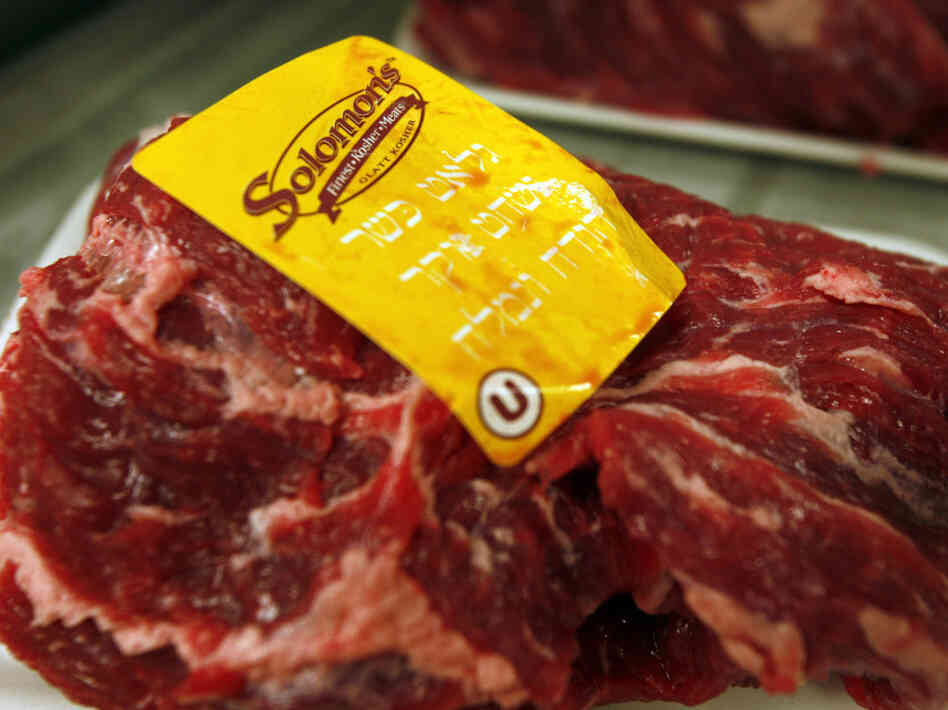 Kosher meat. Wilfredo Lee/AP