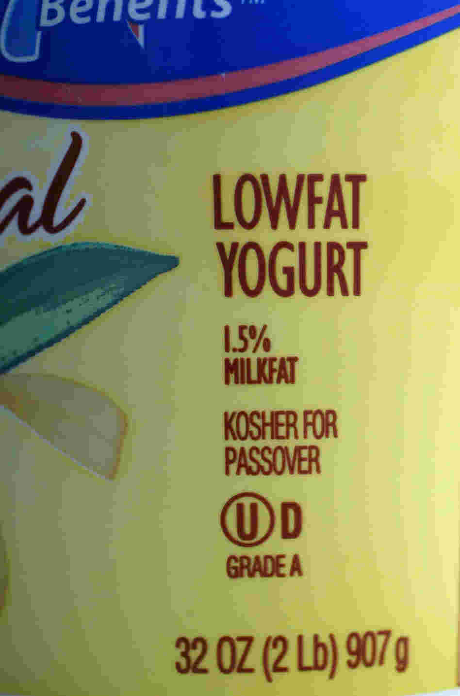 Kosher yogurt. Skip Peterson/AP Kosher yogurt. Skip Peterson/AP