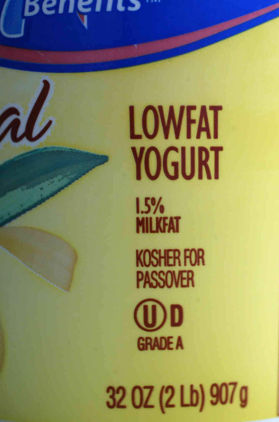 Kosher yogurt. Skip Peterson/AP Kosher yogurt. Skip Peterson/AP