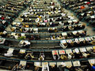 New students sit and wait to be welcomed