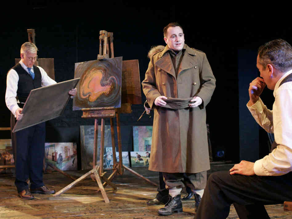 A scene from 'The Pitmen Painters.' A scene from 'The Pitmen Painters.'