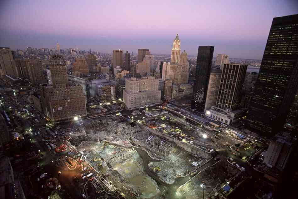Views of Ground Zero, Tribeca, New York